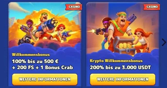 Pistolo casino bonus in Germany